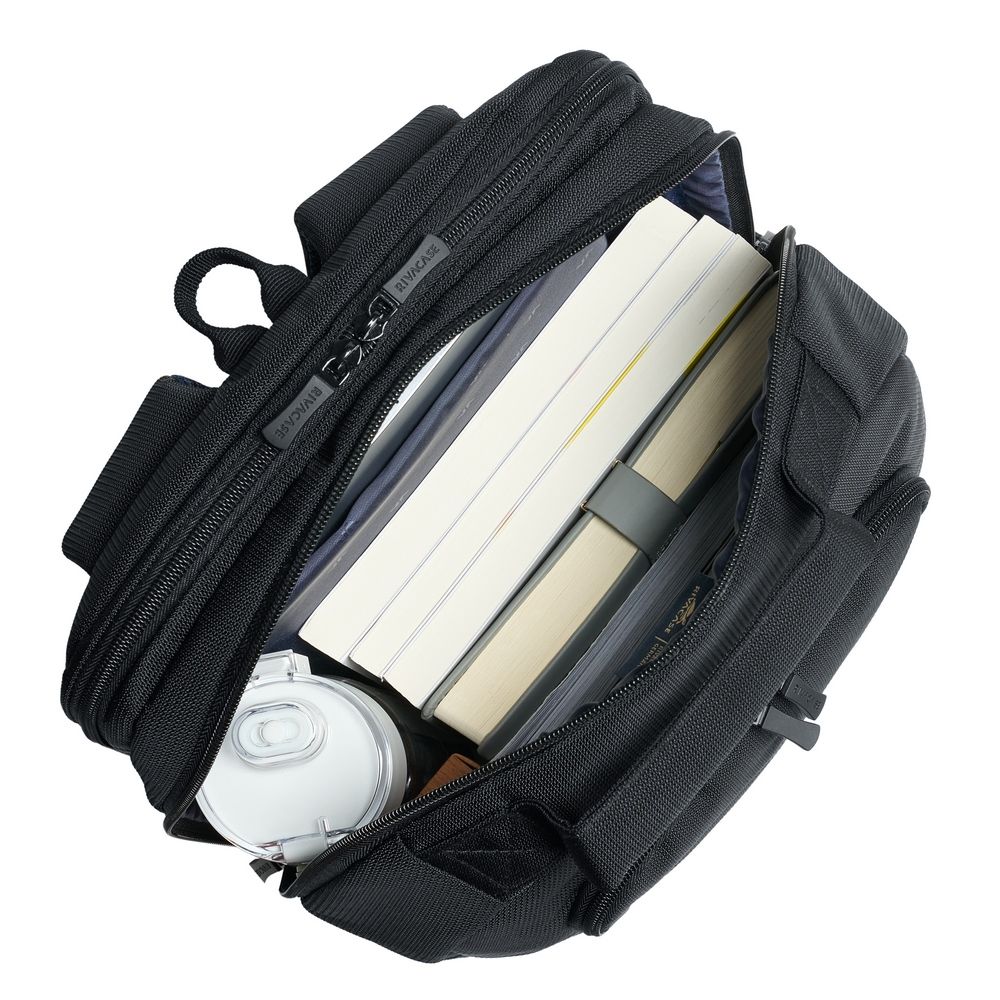 Rucsac pentru laptop RivaCase Tegel-ECO 15.6-16", negru, 4450x290x180mm