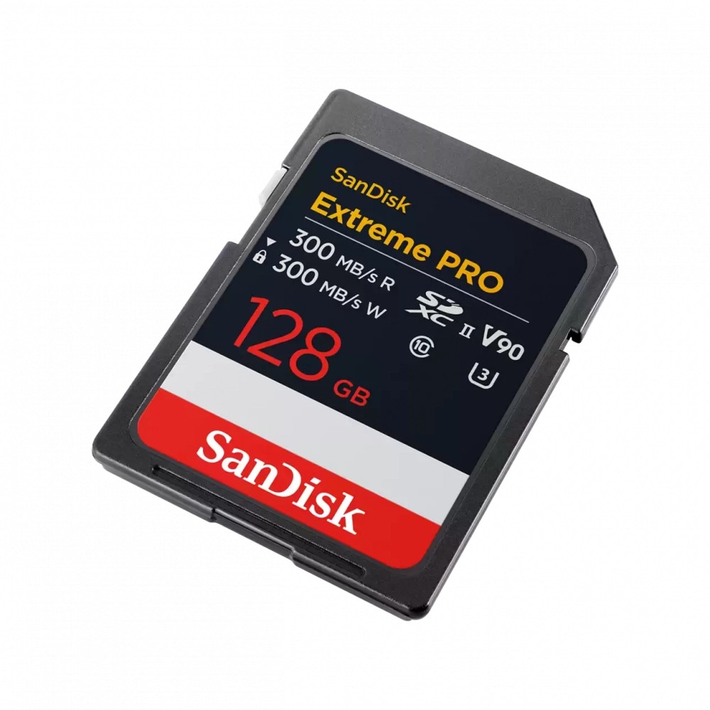 SanDisk ExtremePRO SDXCV90 128GB 300MB UHS-II SDSDXDM-128G-GN4IN
