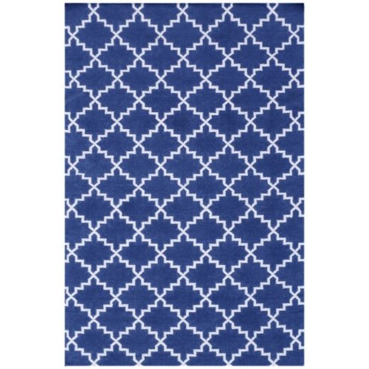 Bakero Covor Kelim Eugenie dark blue (140x200 cm)