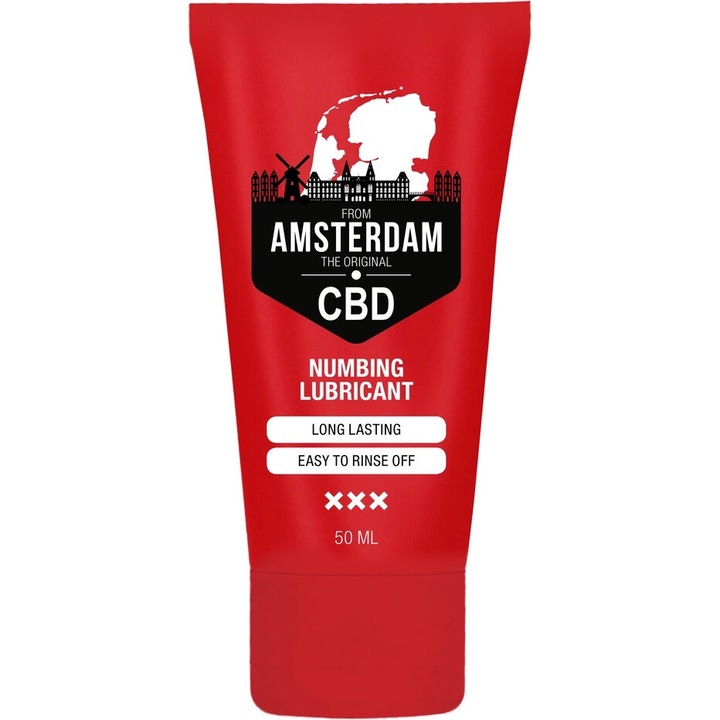 Vízbázisú síkosító 50 ml, PharmQuests, CBD-vel, bőrgyógyászatilag tesztelt