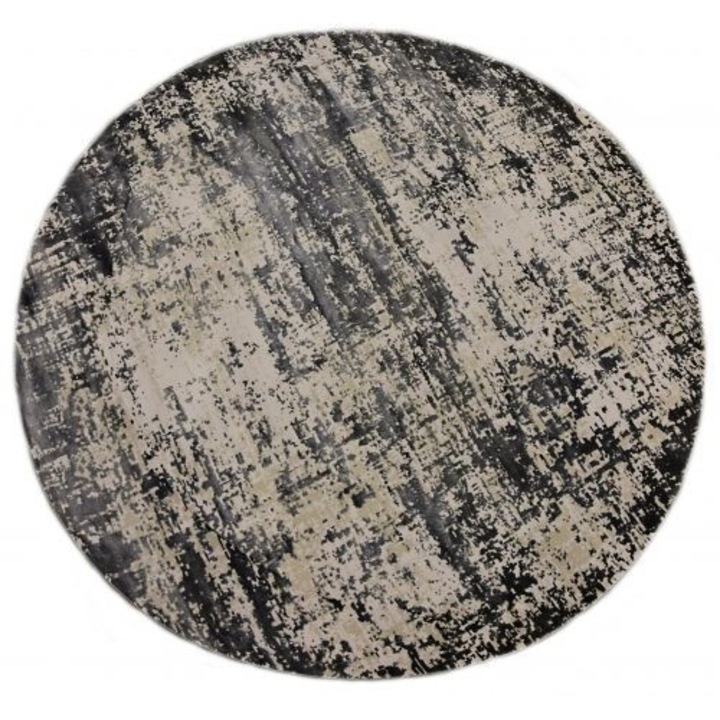 Bakero Covor Cordoba dark grey kruh (⌀ 150 cm)