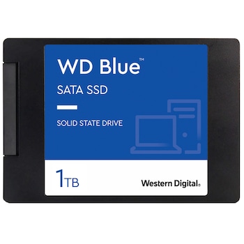Solid State Drive (SSD) Western Digital Blue 3D, 1TB, 2.5 Solid State Drive (SSD) Western Digital Blue 3D, 1TB, 2.5