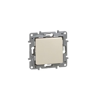 Intrerupator,Niloe, simplu, 10A, Crem Intrerupator,Niloe, simplu, 10A, Crem