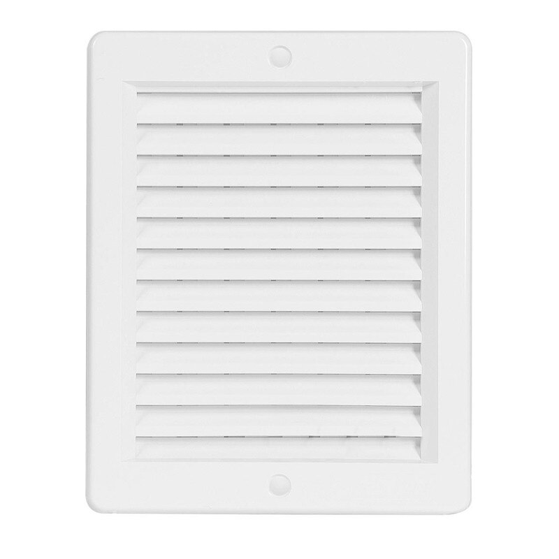 Rama de aerisire cu plasa, 15 x 20 cm, alb, Haco