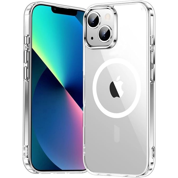Калъф NGISTE EVYISPD® за iPhone 13, Spigen, поликарбонат, прозрачен/бял