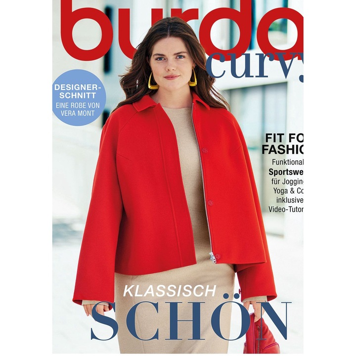 Revista Burda Curvy, iarna 2024, 4/2024 editata in limba germana