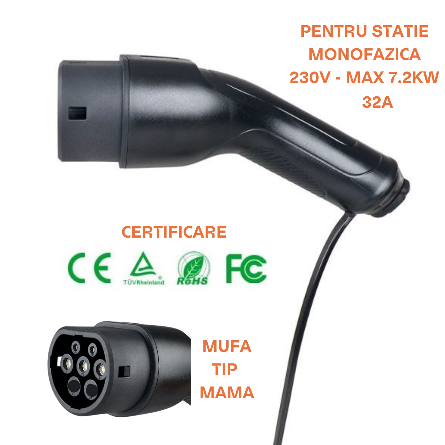 konect fang Ｍ Set 10 buc conector de retea RJ45 pass through FTP CAT7 + manson