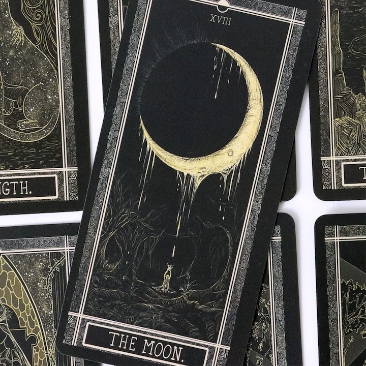 Set Tarot 78 carti, Kinner, Mini portabil 11x5, 3cm, Ghicitori