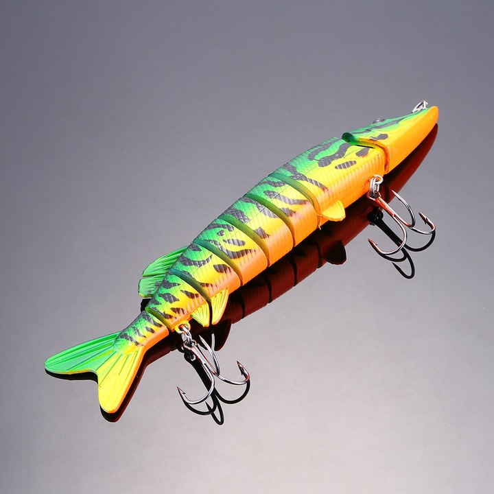 Horgászcsali, Enforose, 20.7cm, 67g, többízületes design, agresszív akció