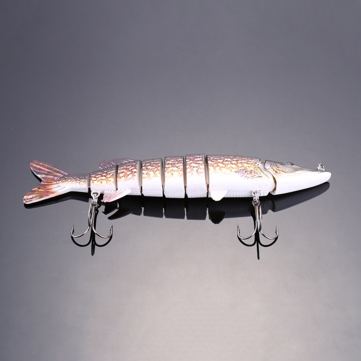 Horgászcsali, Enforose, többízületes, agresszív akció, 20.7cm, 67g