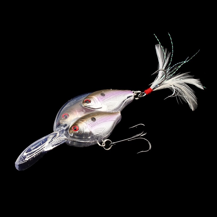 Enforose horgászcsali, szürke