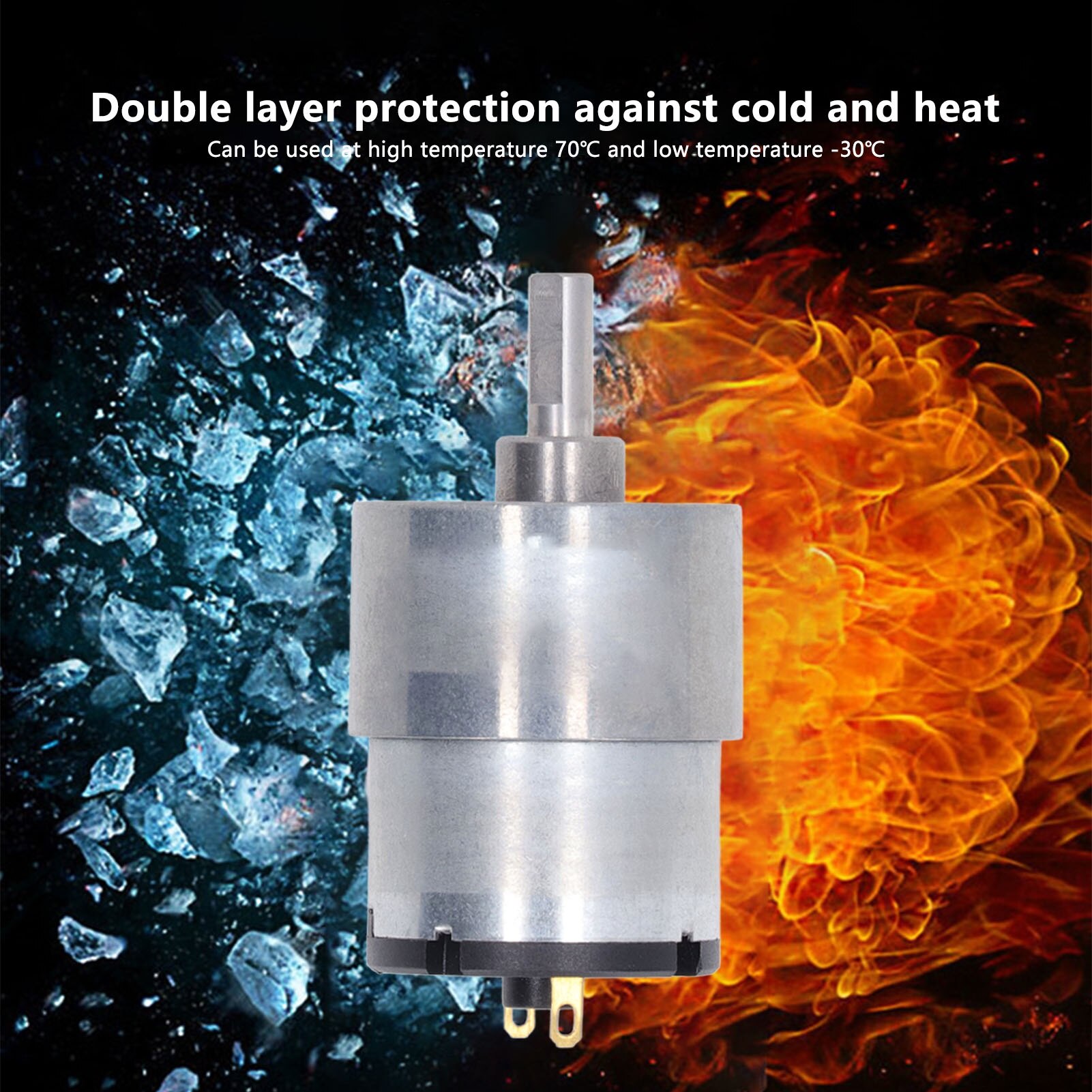 Motor cu angrenaj DC CW CCW Motor cu angrenaj melcat cu turbina cu ...
