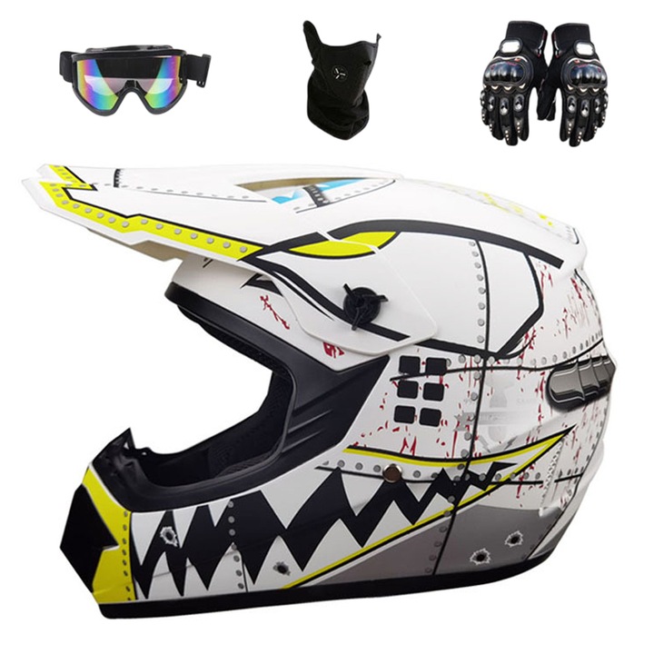 Унисекс спортна каска Enforose, За планинско колоездене и плаж, Система за бързо освобождаване, Младежки размер