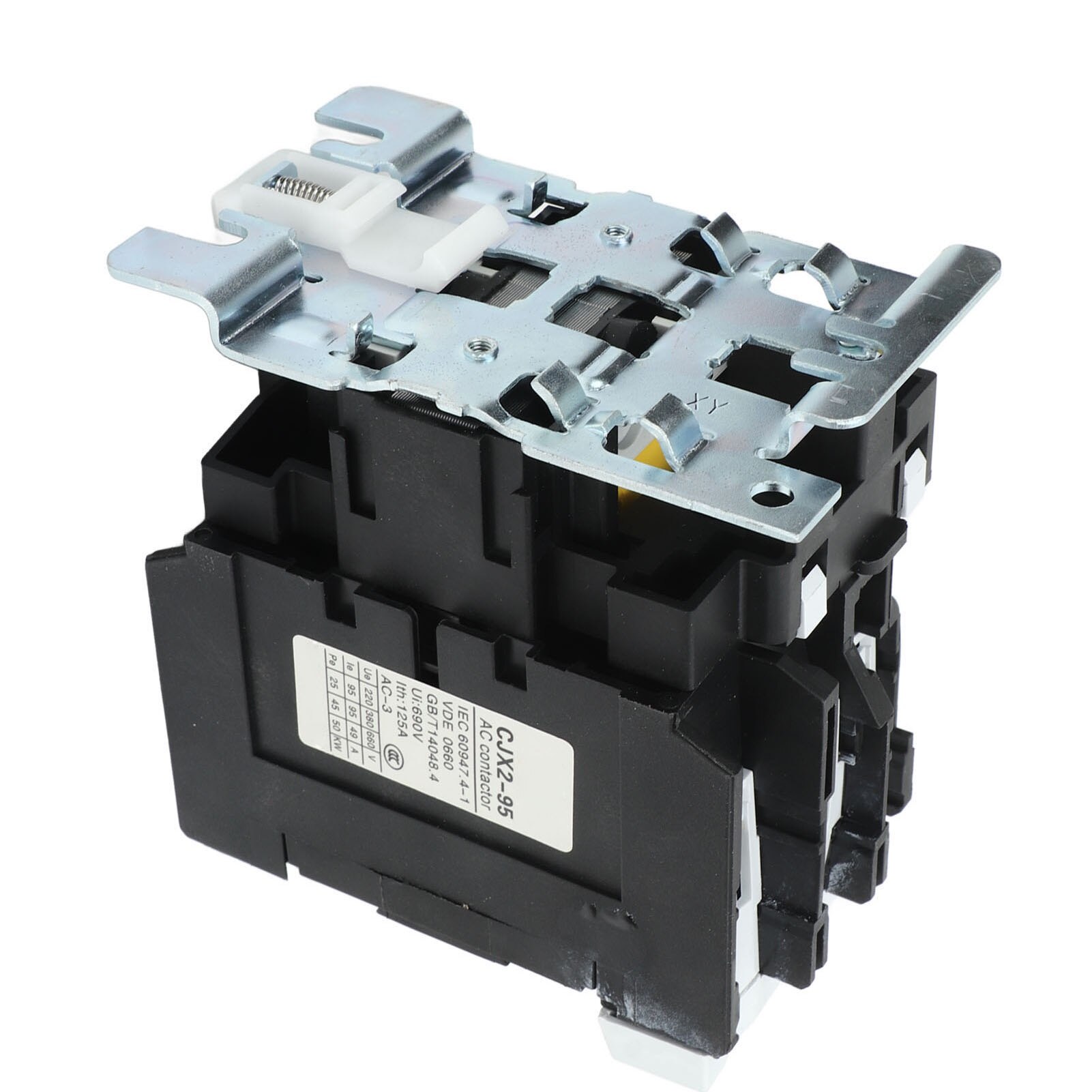 Contactor AC 95A Contact de Argint Tensiune de Izolatie 690V ...