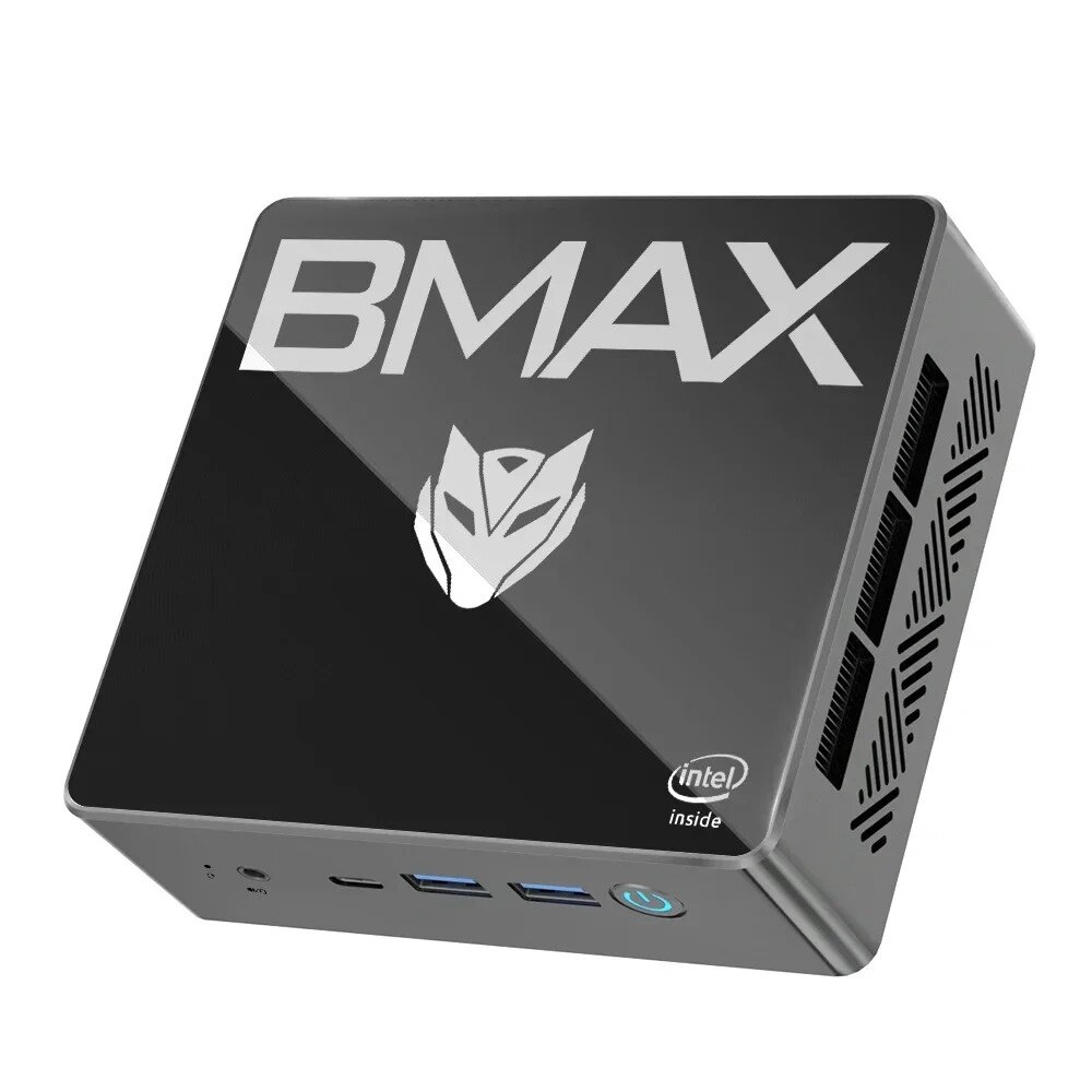Mini PC BMAX B4 Plus, 16GB RAM, 512GB SSD, 4K, compact - eMAG.ro