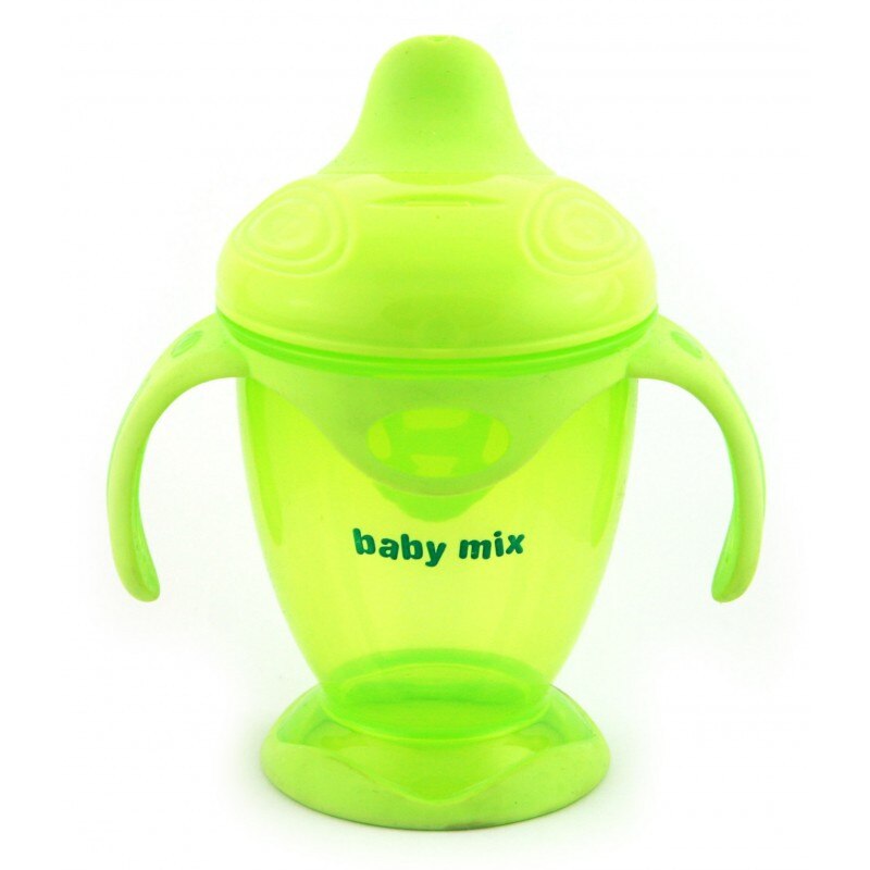 Pahar de copii antivarsare C11711 Baby Mix verde