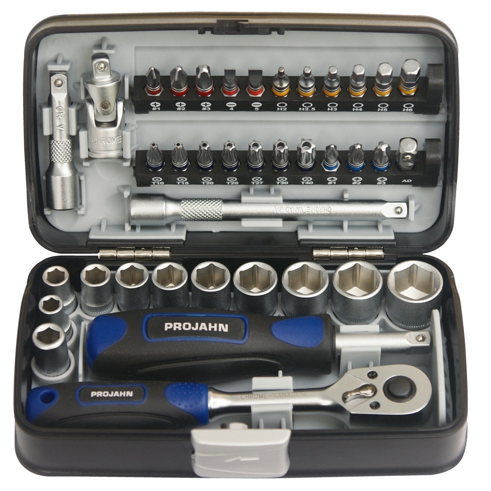 Cutie biti si mini chei tubulare 1/4