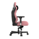 Scaun de gaming ergonomic Anda Seat Kaiser 3 L, piele ecologica, roz, rotativ