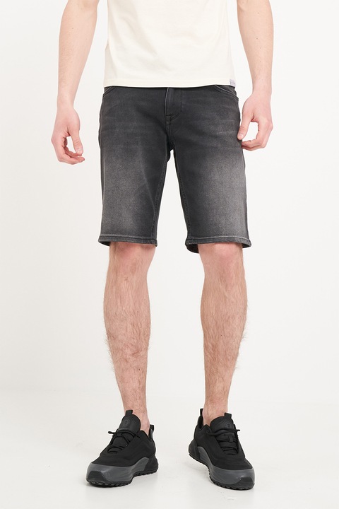 Lee Cooper, Blugi scurti cu talie medie, Negru stins