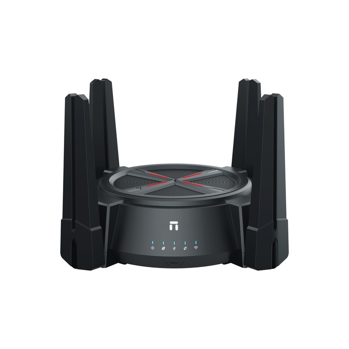 Vezeték nélküli router AX6000, kétsávos WiFi6, 2.5G WAN/LAN port, WPA3, TR069