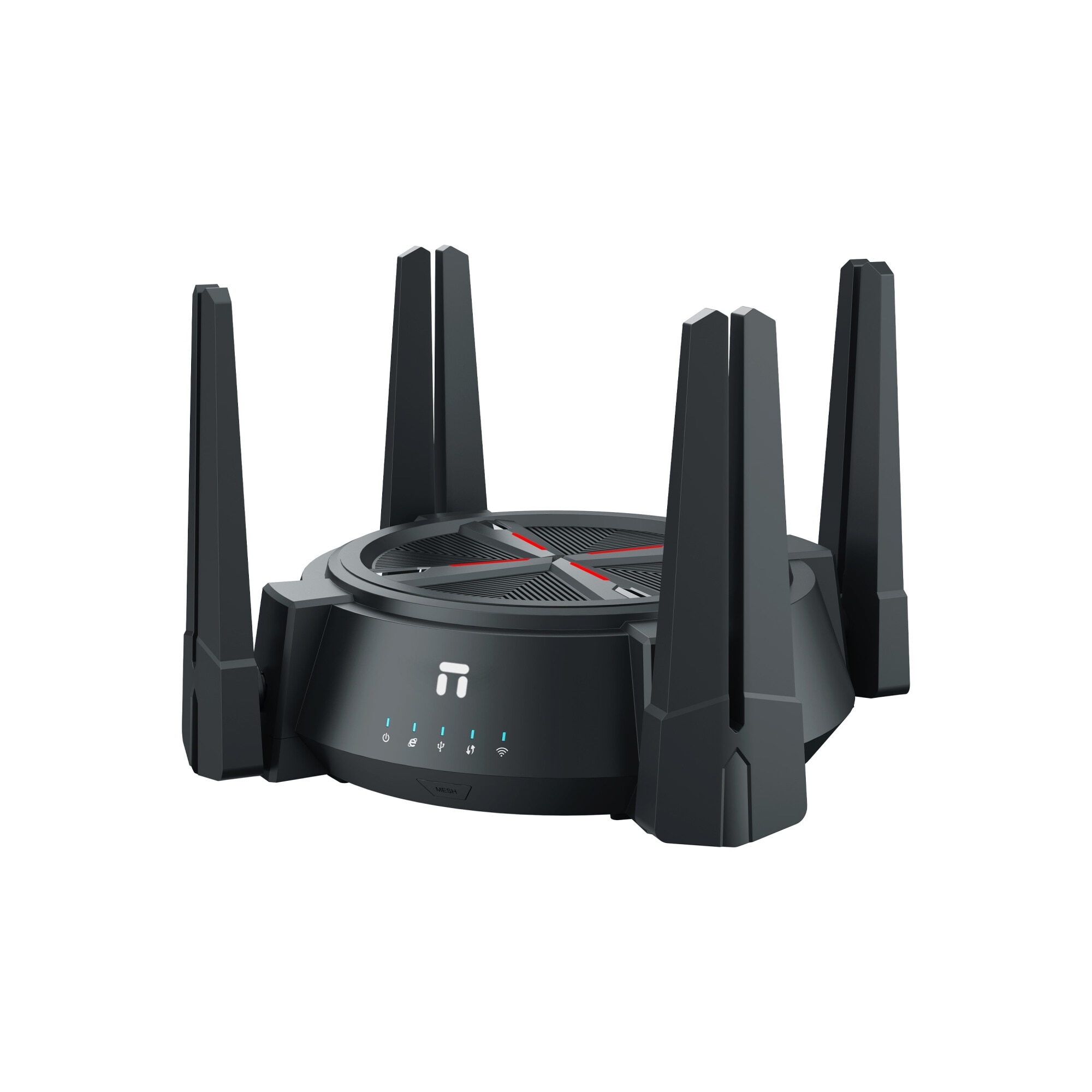 Vezeték nélküli router AX6000, kétsávos WiFi6, 2.5G WAN/LAN port, WPA3 ...