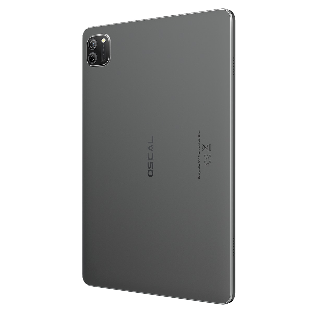 Tableta Oscal Pad 70 WiFi, 10.1 inch, Android 14, 12GB Ram(4GB + 8GB extensibili), 800×1280, WiFi6, Cortex-A53 cu patru nuclee, 128GB ROM, Expandabil 1TB, 6580mAh, Gri