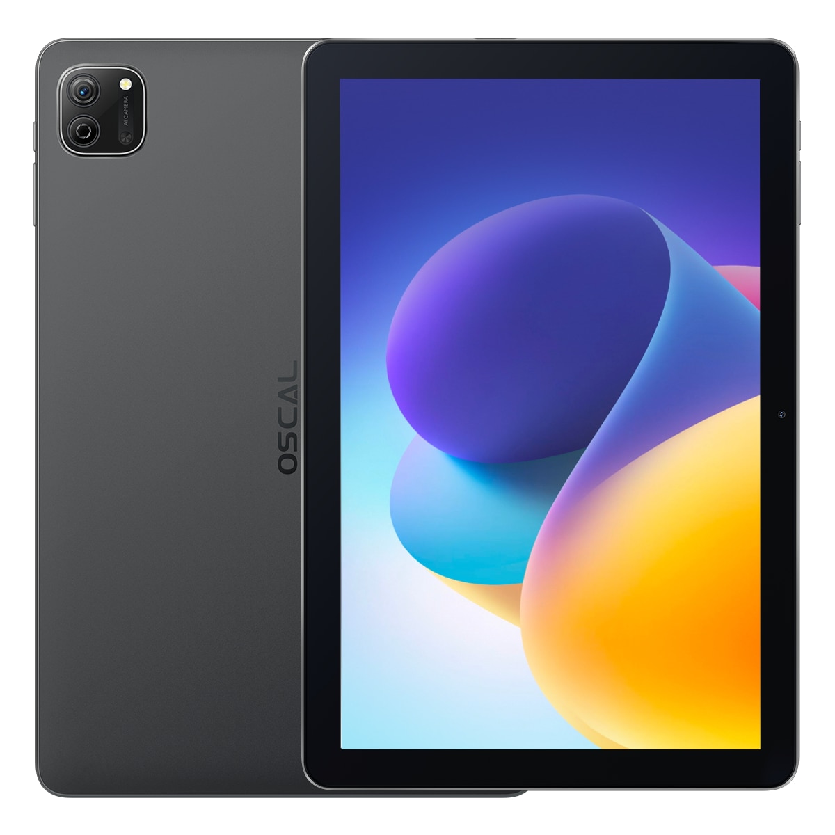 Tableta Oscal Pad 70 WiFi, 10.1 inch, Android 14, 12GB Ram(4GB + 8GB extensibili), 800×1280, WiFi6, Cortex-A53 cu patru nuclee, 128GB ROM, Expandabil 1TB, 6580mAh, Gri