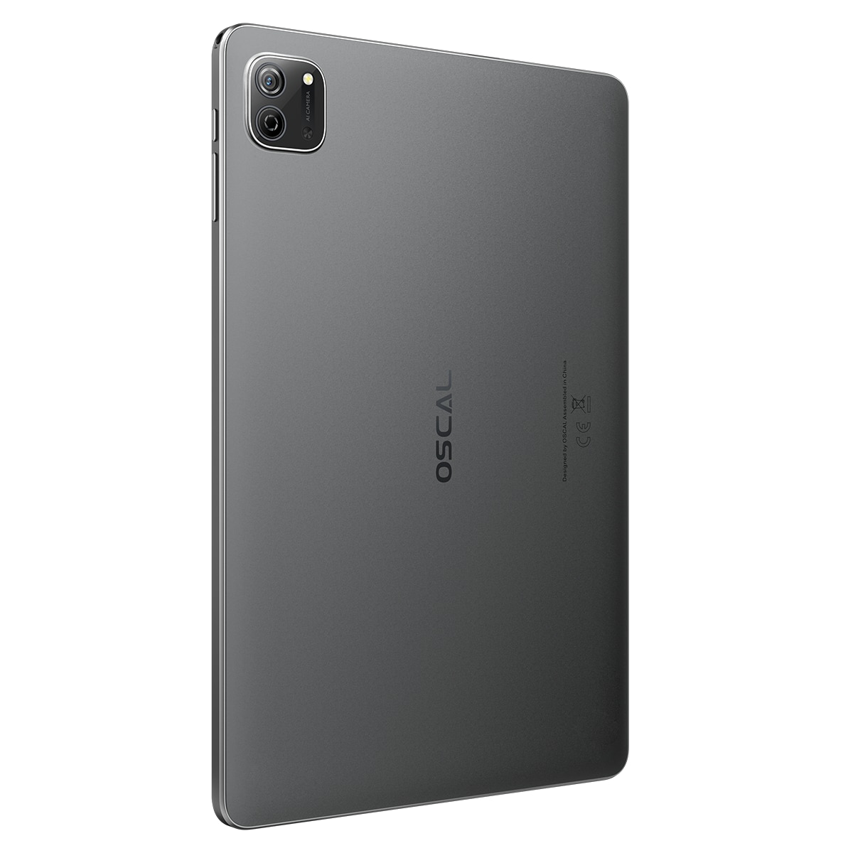 Tableta Oscal Pad 70 WiFi, 10.1 inch, Android 14, 12GB Ram(4GB + 8GB extensibili), 800×1280, WiFi6, Cortex-A53 cu patru nuclee, 128GB ROM, Expandabil 1TB, 6580mAh, Gri
