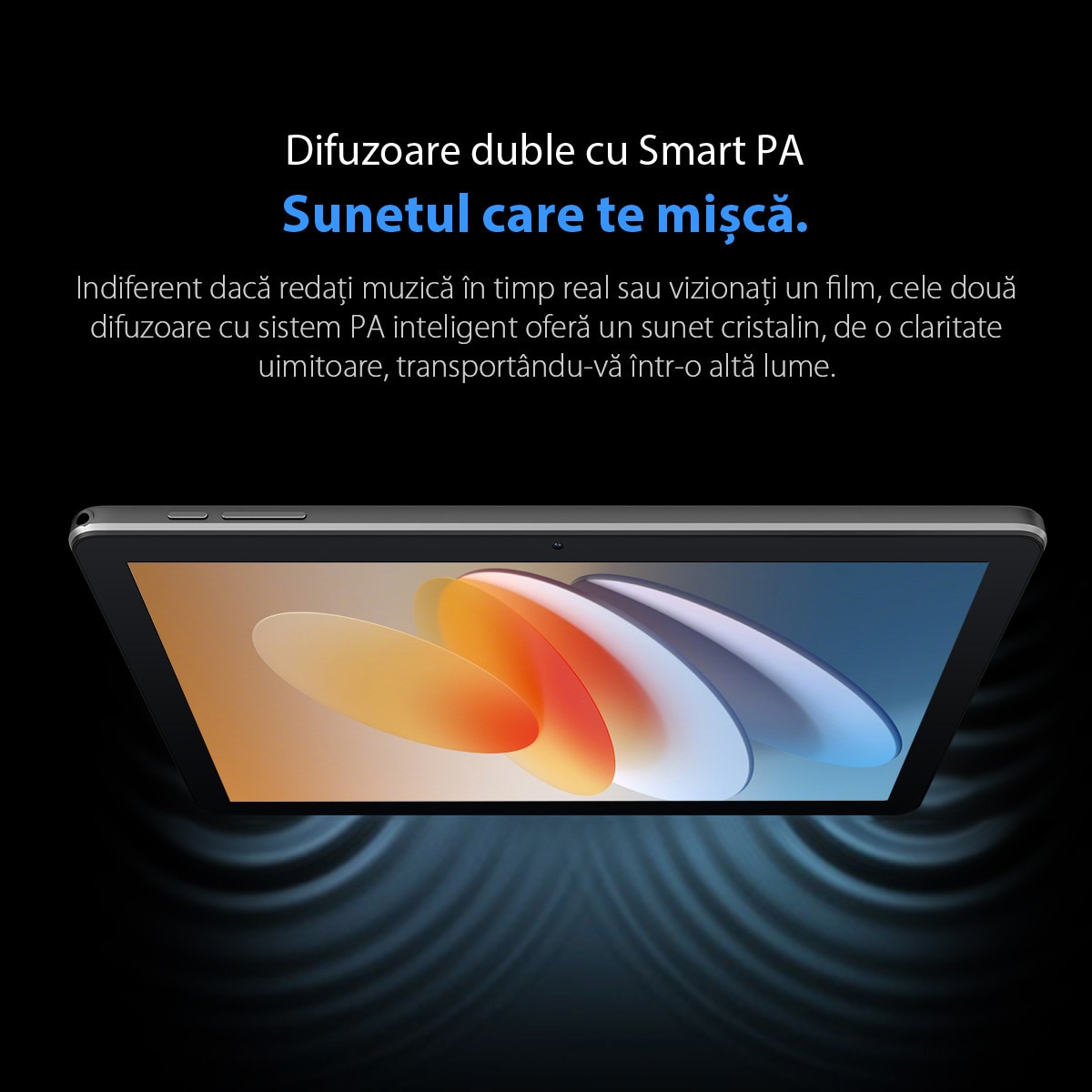 Tableta Oscal Pad 70 WiFi, 10.1 inch, Android 14, 12GB Ram(4GB + 8GB extensibili), 800×1280, WiFi6, Cortex-A53 cu patru nuclee, 128GB ROM, Expandabil 1TB, 6580mAh, Gri