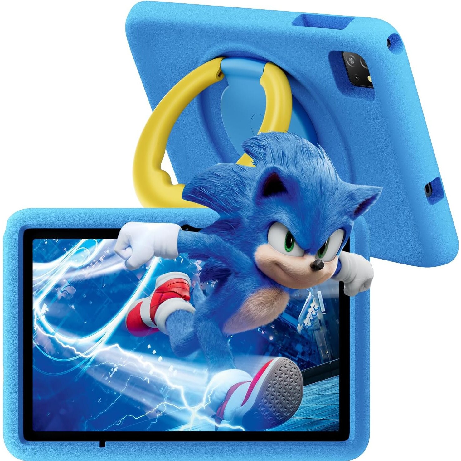Tableta pentru copii Blackview Tab A6 Kids, Android 14, 10.1", 60Hz, 12GB Ram(4GB + 8GB extensibili), 128GB Rom, 800x1280, 5100mAh, 8 nuclee, WIFI6 (2.4G+5G), Card TF, Tableta educationala, Albastru