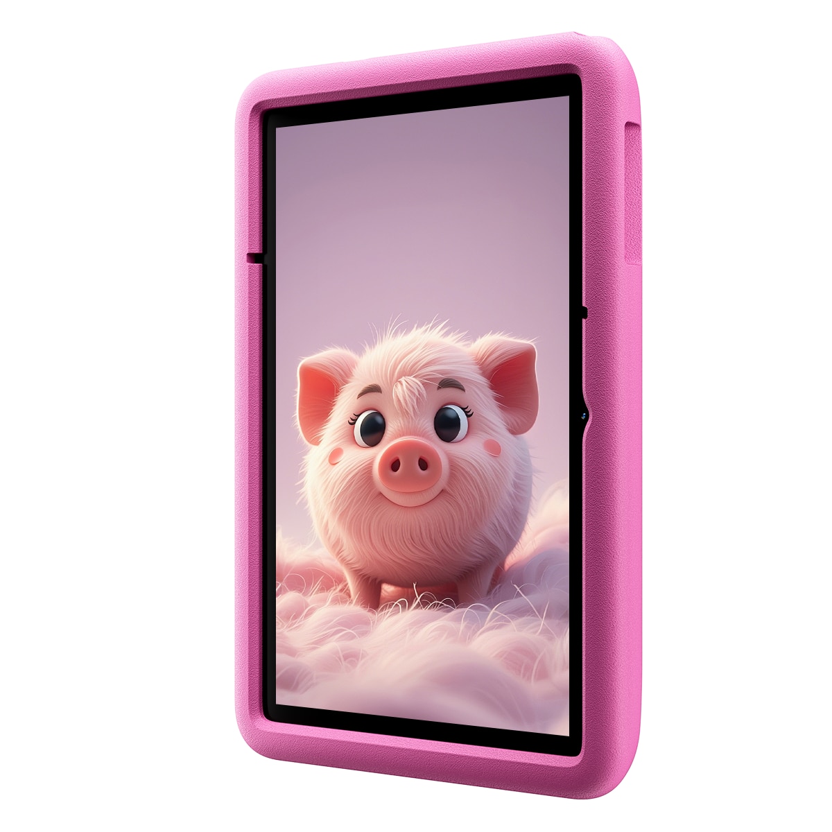 Tableta pentru copii Blackview Tab A6 Kids, Android 14, 10.1", 60Hz, 12GB Ram(4GB + 8GB extensibili), 128GB Rom, 800x1280, 5100mAh, Card TF unic, Tableta educationala, Roz