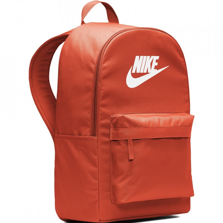 Rucsac Nike Heritage 2.0, portocaliu, 43x30x15 cm