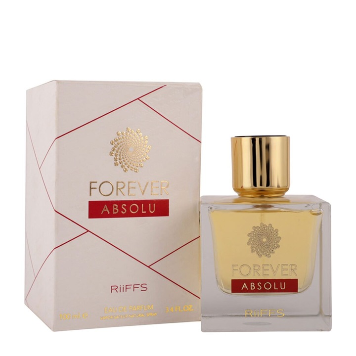Riiffs Forever Absolu Eau de Parfum, Unisex, 100 ml, 2 ml-es parfümmintával