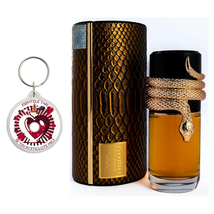 Set Apa de Parfum Musamam, Lattafa, Unisex 100ml Parfum arabesc si breloc esentele tari se tin in sticlute mici