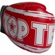 Боксови ръкавици Top Ten, 8 oz, червено-бели, от естествена кожа