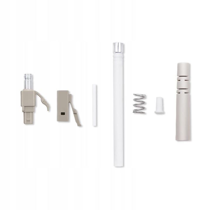 Conector fibra optica Qoltec LC Multimod 54434, pentru conectare rapida si sigura, sistem de blocare clichet, utilizare interior, compatibil retele telecom, FTTH, CATV, 2 in 1, set 200 bucati
