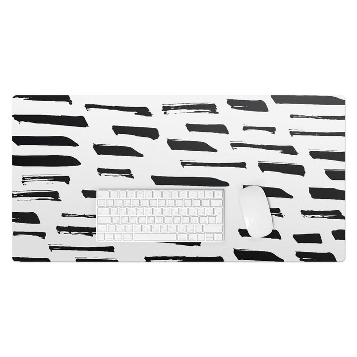 Mapa birou, Wallfluent, Linii de perie, Multicolor, 90x45 cm, 010250300040100057201