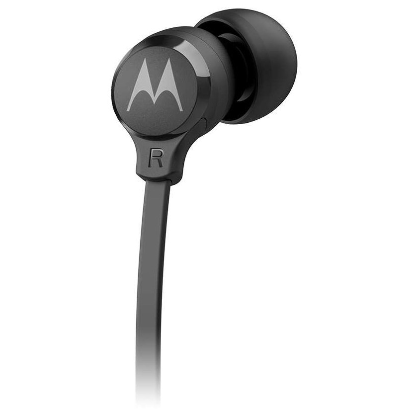 Casti Motorola Earbugs 3C-S cu fir, USB tip C si microfon, negre