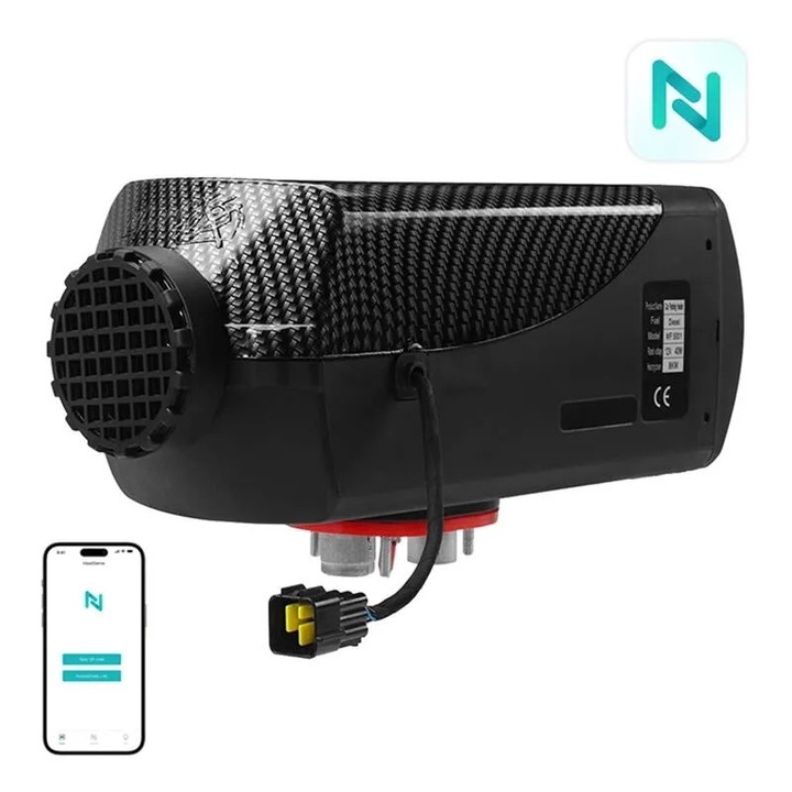 Parkolási fűtés Blitzwolf BW-AH-S2-BT, 5kw, 12V