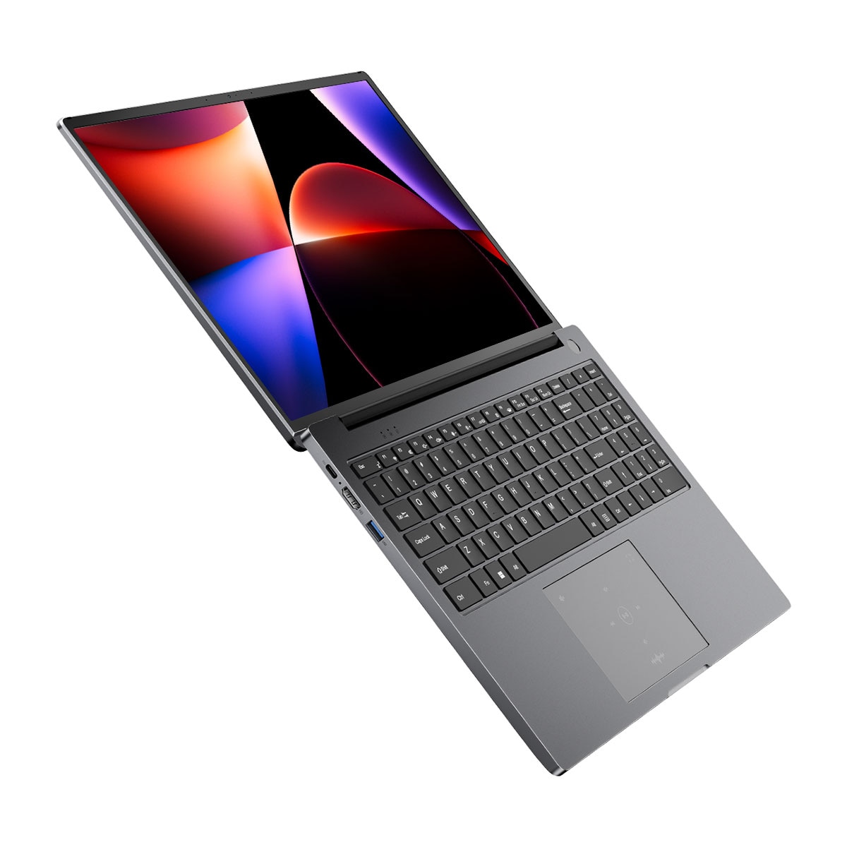 Laptop Blackview AceBook 12, 16" FHD+ 1920x1200 LCD, Win11 Pro, 8 cores12 threads, Intel® i5-12450H, 2*SODIMM LPDDR4, WIFI 6, (8GB + 8GB dual channel), 512 GB, Real-time Clock, 1.8 kg, Gri