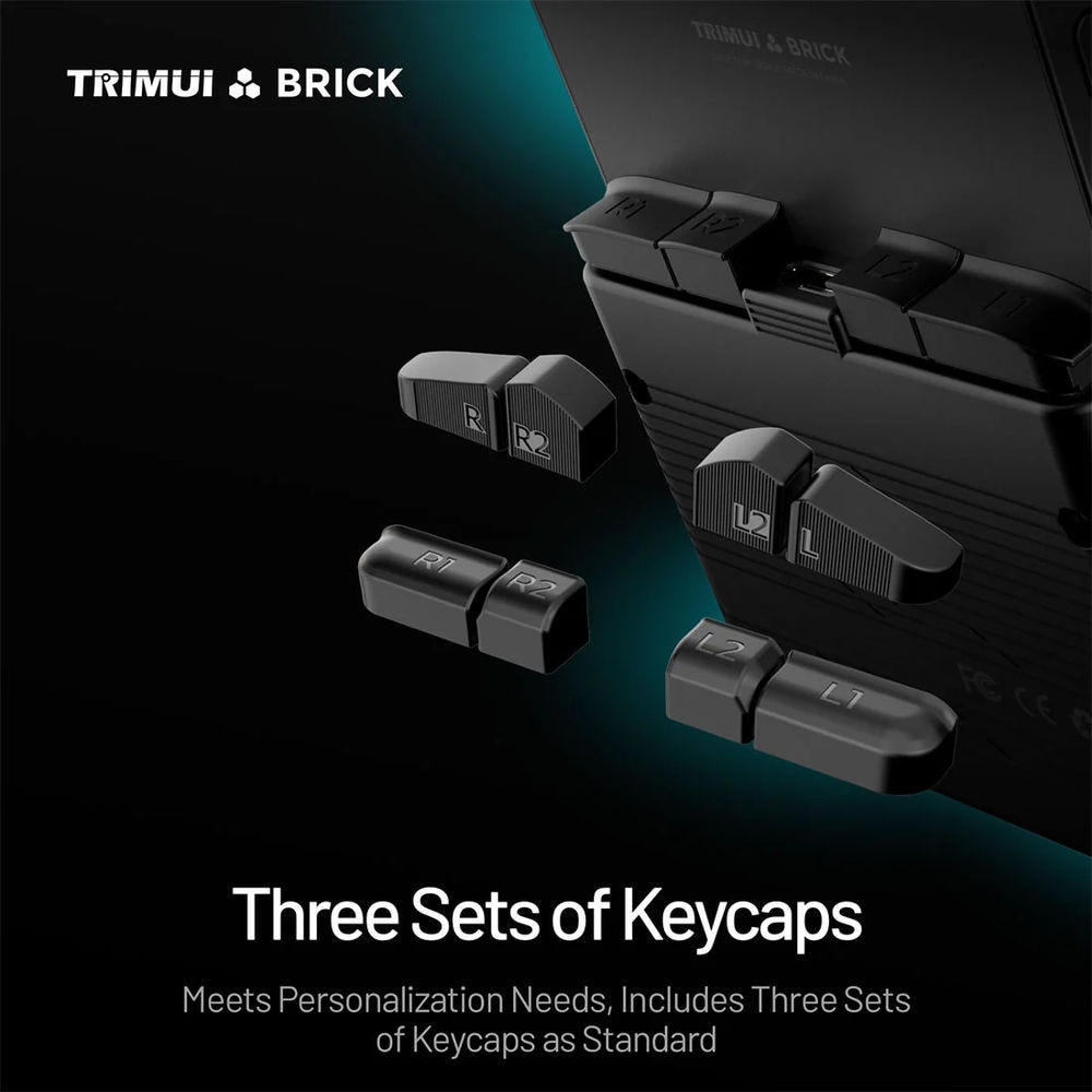 Consola retro TRIMUI Brick 64GB cu jocuri, quad core Cortex-A53 2.0GHz, 1GB RAM, IPS LCD 3.2" 1024x768 4:3, acumulator 3000 mAh, WiFi, Bluetooth, neagra, portabila