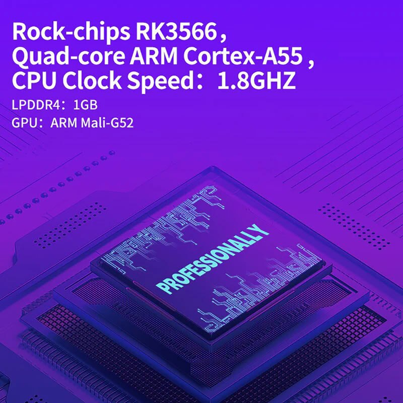 Consola retro Powkiddy X35H 64GB cu jocuri, quad core Cortex-A55 2.0GHz, 1GB RAM, IPS LCD 3.5" 640x480 4:3, acumulator 3000 mAh, bluetooth, albastra, portabila