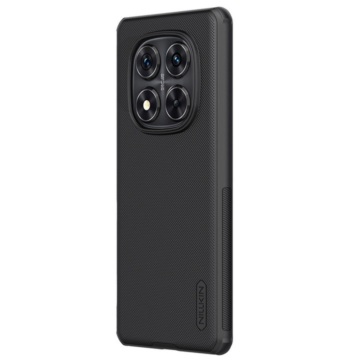 Husa, Nillkin Frosted Shield Pro pentru Xiaomi Redmi Note 14 Pro 5G / POCO X7, Negru
