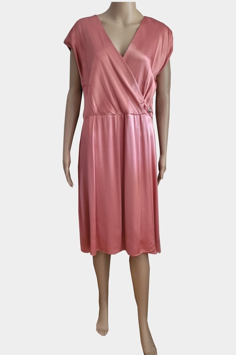 Rochie Midi, E22039, Portocaliu