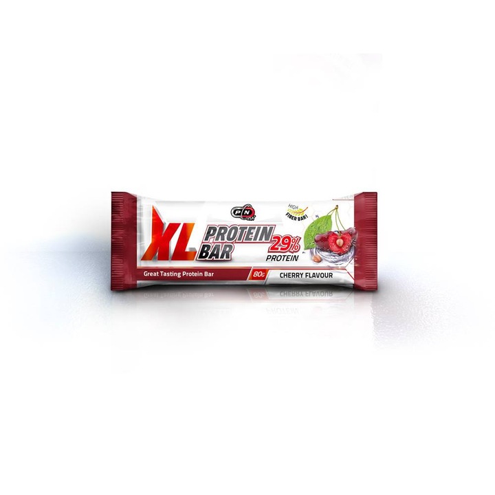 Протеинов бар, XL Protein bar Pure Nutrition USA, 80 g, Череша
