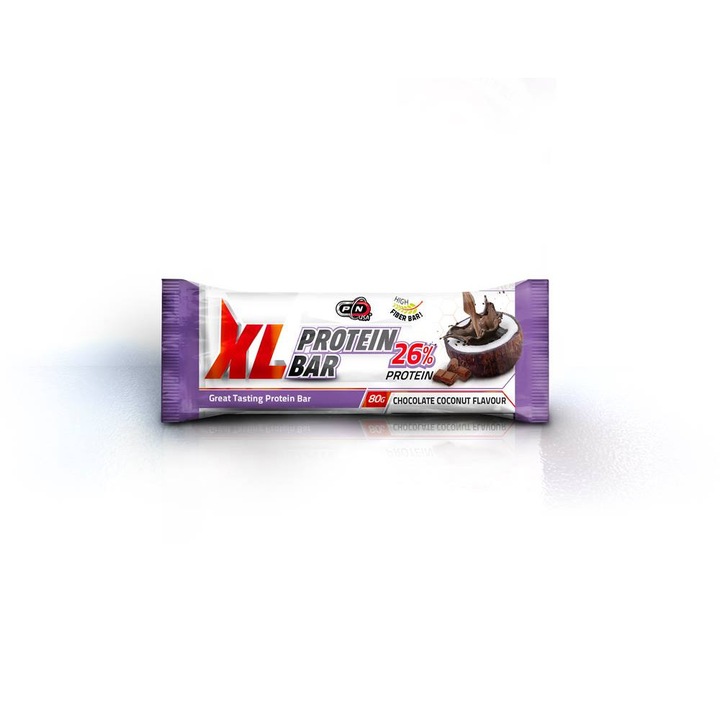 Протеинов бар, XL Protein bar Pure Nutrition USA, 80 g, Шоколад и кокос