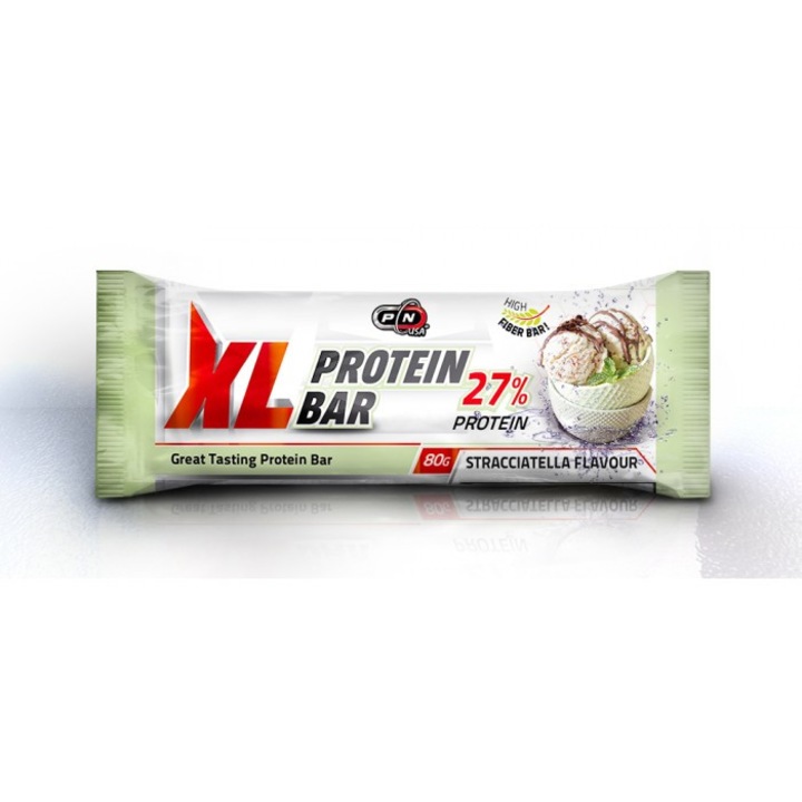 XL Protein bar Pure Nutrition USA, 80 g Страчатела