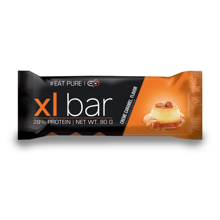 Протеинов бар, XL Protein bar Pure Nutrition USA, 80 g, Крем Карамел