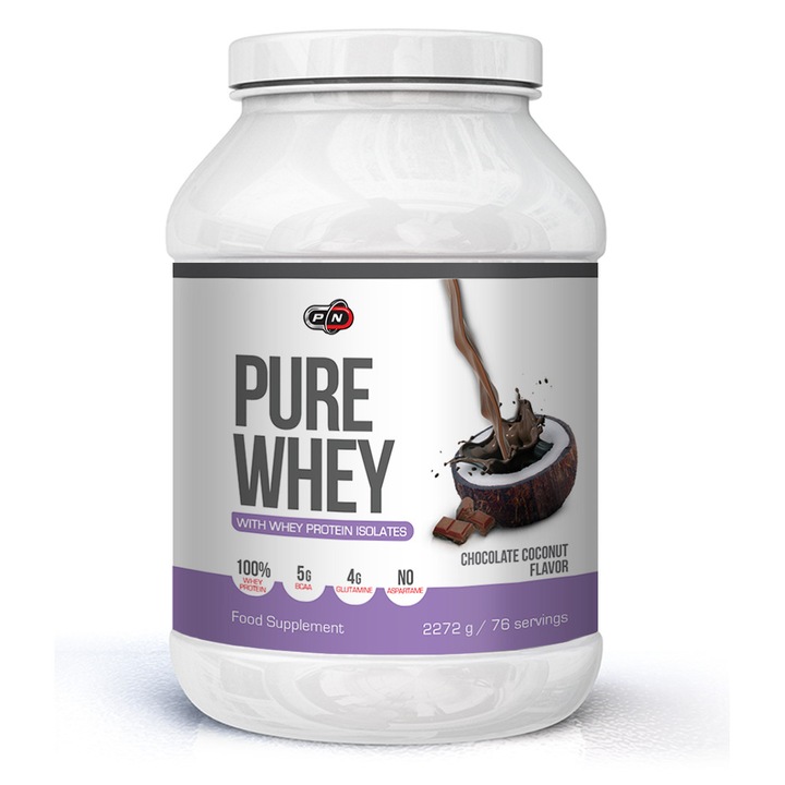 Pure Whey Pure Nutrition USA, 2272 g Шоколад и кокос