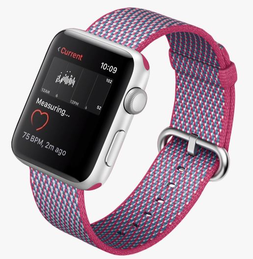Apple Watch 3, GPS, Carcasa Gold Aluminium 38mm, Pink Sand Sport
